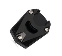 Pièce de moto Extension De Béquille Latérale En Aluminium CNC, Plaque Support D'agrandissement Du Pour Moto Pour FORZA 350 NSS 2021 2022 2023(Nero)