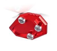 Pièce de Moto Extension De Béquille Latérale Moto, 1 Pièce, pour Y-AMAHA FZ6 pour Fazer S2 ABS 2007 - 2008-2009(Rosso)