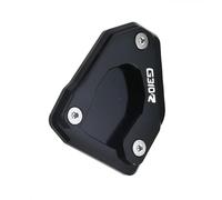 Pièce de Moto Extension De Support D'agrandissement Béquille Latérale Pied Moto pour Suzuki V-Strom 650/XT VSTROM 650 DL650 2004-2022(Nero)