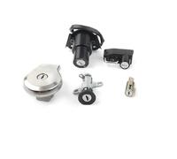 Pièce de Moto Interrupteur D'allumage De Moto Remplacement pour Y-AMAHA XV125 4RF 1990-2008 2009 2010 2011/Virago XV240 250 3LS, Verrouillage du Bouchon Réservoir Carburant