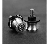 Pièce de Moto pour BMW R1200RT R1200 RT 2010 2011 2012 2013 2014-2018 Moto Accessoires Bras Oscillant Bobines Stand Vis Curseur(Silver)