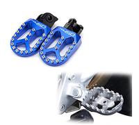 Pièce de moto Pour FE450 FE 450 2014 2015 2016 1 Paire Métal Moto Course Repose-pieds Pédale Accessoires Motocross(Turquesa)