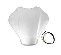 Pièce de Moto pour H-Onda CB650R CBR650R 2019 2020 2021 Moto Carburant Réservoir De Gaz Couverture Protection Garde Carénage Accessoires CB CBR 650 R(Silver)