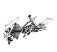 Pièce de moto Pour H-onda CBR600 F4 2001-2004 2002 2003 CBR600RR CBR 600RR 600 RR 2003-2006 2004 2005 Arrière Ensembles Moto Repose-pieds Commandes Reculées(Grigio)