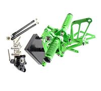 Pièce de moto Pour H-onda CBR600 F4 2001-2004 2002 2003 CBR600RR CBR 600RR 600 RR 2003-2006 2004 2005 Arrière Ensembles Moto Repose-pieds Commandes Reculées(Green)