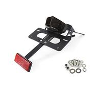 Pièce de Moto pour H-Onda CRF250L CRF250M CRF250 2013-2021 Éliminateur De Garde-Boue Moto Arrière Queue Rangée Plaque D'immatriculation Support Cadre(Dark Grey)