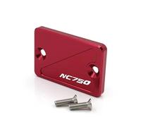 pièce de Moto pour H-Onda NC750X NC 750X NC750 X 2014 2015 2016 2017 2018 Pièces De Moto Couvercle du Réservoir Liquide Frein Arrière(Rosso)
