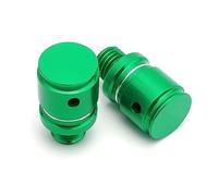 Pièce de moto Pour Kymco Downtown 300 350 125 Xciting 250 500 Moto Vue Miroir Trou Vis Bouchon Couvercle Boulons M10 * 1.25 Dans Le Sens Des Aiguilles D'une Montre(Green)