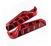 Pièce de moto Pour Y-AMAHA TDM 850 1991-2001 900 2002-2013 2012 2011 2010 2009 2008 2007 2006 2005 Repose-pieds De Passager Arrière Moto, Pédales(Rosso)
