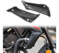 Pièce de Moto Protection De Moto, Bouclier Avant, Clignotant, Calandre, Becquet, Carénage Latéral, Accessoires pour Y-AMAHA MT 03 MT-03 2021 2022 2023 2024(Carbon Fiber Look)
