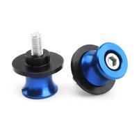 Pièce de Moto Supports De Béquille Latérale Bras Oscillant Moto pour H-Onda 250 CB599 CB600F CB919 CB900F Hornet 1998-2006 8mm(Turquesa)