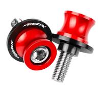 Pièce de Moto Vis De Fixation Béquille Arrière Bras Oscillant Moto 6mm pour Y-AMAHA XT660 XT660R XT660X XT 660 X R 2004 2005 2006 2007-2021(Rosso,10MM)