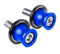 Pièce de Moto Vis De Fixation Béquille Arrière Bras Oscillant Moto 6mm pour Y-AMAHA XT660 XT660R XT660X XT 660 X R 2004 2005 2006 2007-2021(Turquesa,8MM)