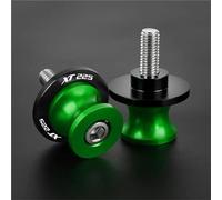 Pièce de Moto Vis De Fixation Béquille Bras Oscillant Arrière Moto 6MM pour Y-AMAHA XT225 1987 1988 1989 1990 1991-2010(Green)