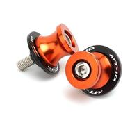 Pièce de Moto Vis De Fixation Béquille Latérale Bras Oscillant Arrière 6 Mm Accessoires Moto pour Y-AMAHA MT10 MT-10 2016-2021 SP 2022 2023 2024(Orange2)