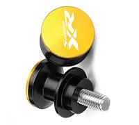 Pièce de Moto Vis De Support Curseur Bobine Bras Oscillant en Aluminium Commande Numérique par Ordinateur Moto pour BMW S1000XR S 1000 XR 2019-2021(Gold)