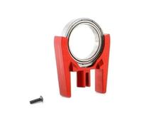 Pièce de palier d'arbre Jeu de supports d'arbre de transmission central, 1 pièce, pièces métalliques AR310878 ARAC4024 adaptées pour 1/10 ARRMA 3S 4s BLX Mega 550 Support de palier central(Red)