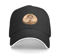 Pièce de Penny, Penny, Un Centime, Monnaie, in God We Trust, US Mint, Abe, Copper Penny Baseball Cap