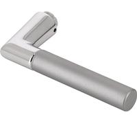 Pièce de perçage de poignée de porte 1405 Alu.F49/F9-2 couleur acier ma 4-KT.8mm DIN L/R HOPPE 12131519