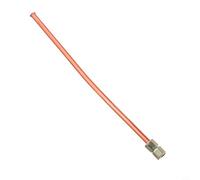 Pièce de pompe à huile avec écrou hexagonal G1/8 200 mm et tube d'échappement de rechange en cuivre pour compresseur d'air pour la maison