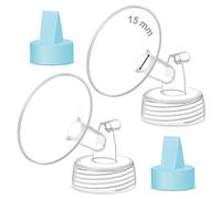 Pièce de pompe Maymom compatible avec les pompes Spectra/Ameda Luna, Syngery Gold ; Inc.Bride à embouchure large Valve bleue de 15 mm ; Remplacer le bouclier Spectra S1 S2 Plus, les pièces de la pompe