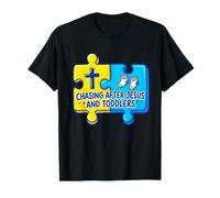 Pièce de Puzzle Chasing After Jesus and Toddlers T-Shirt