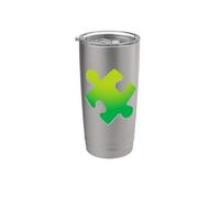 Pièce de puzzle, pièce de puzzle, costume Gobelet isotherme en acier inoxydable double paroi
