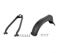 Pièce de rechange arrière pour FENDER, 1 jeu de support et garde-boue, protection anti-éclaboussures pour scooter électrique, matériau robuste noir mat, matériel d'installation rapide inclus, idéal