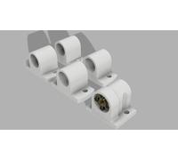 Pièce de rechange CNC 3018 Y Axe Écrou/roulements - Amélioration/Pièce détachée pour conversion 3018 non officielle à Genmitsu 3040 Kit (Écrou anti jeu + Porte Roulements (x4))