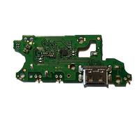 Pièce de rechange compatible avec Huawei Honor 200 Lite LLY-NX1 FLAT FLEX sous PCB Board DOCK PORT Entrée Jack USB pour connecteur câble de charge + microphone SYNC Data Type C