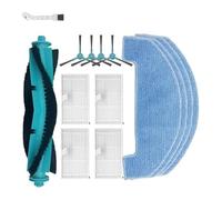 Pièce De Rechange Compatible Avec Les Aspirateurs Robots Proscenic, Q8 Max / Q8 : Brosse Principale, Brosse Latérale, Filtre Et Lingette De Nettoyage.(14Combo)