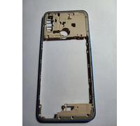 Pièce de rechange compatible avec OPPO A53 (2020) / A53 4G / A53S / A32 4G / A33 2020 CPH2127 CPH2135 MIDDLE Cadre central avec cadre latéral (bleu)