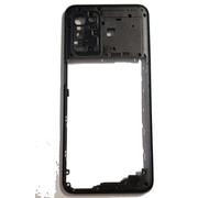 Pièce de rechange compatible avec OPPO A54 4G CPH2239 (pas avec 5 G), cadre central cadre central cadre latéral de rechange pour Spare Part (Noir)