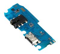 Pièce de rechange compatible avec Samsung Galaxy A12 SM-A125 A125F Flat Flex Sub Board DOCK Micro USB Jack Port Entrée USB pour connecteur câble de charge + microphone SyNC Données