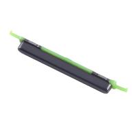 Pièce de rechange compatible avec Samsung Galaxy A13 4G A135 A135F touches extérieures latérales bouton allumage power on off + bouton contrôle volume side keys (Noir)