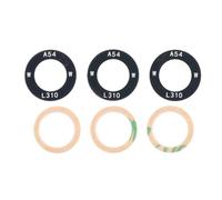 Pièce de rechange compatible avec Samsung Galaxy M54 SM-M546B M546B lentille objectif vitre vitre coque lentille arrière caméra arrière + adhésif double face