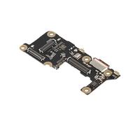 Pièce de rechange compatible avec Xiaomi 15T 25069PTEBG Flat Flex sub Board Dock Jack port d'entrée USB pour connecteur câble de charge Base de charge avec microphone, lecteur SIM