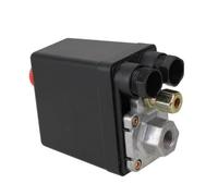 Pièce de rechange de type vertical - 1 port SPDT - Pompe de compresseur d'air - Bouton marche/arrêt - Valve de contrôle 80-115 PSI - CA 220-240 V DWBPGVUN