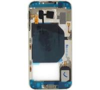 Pièce de rechange d'origine Moyen Cover / boîtier + verre de la caméra pour Samsung SM-G920F Galaxy S6 or (GH96-08583C)