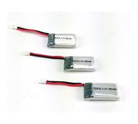 pièce de rechange efaso 3 x batterie 3,7 V / 380 mAh / Hubsan compatible...