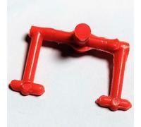 Pièce de rechange en plastique rouge pour train locomotive, modèle compatible avec roco
