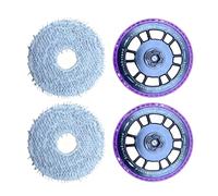 Pièce De Rechange For Aspirateur Robot : Support De Serpillière, Lingette De Serpillière, Compatible Avec Eureka J15 Pro Ultra(2 Holder and 2 Pad)