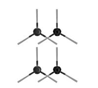 Pièce De Rechange For Brosse Latérale, Compatible Avec Dreame, X30 Ultra X30 X30 Pro D20 Ultra L10S Ultra S10 S10 Pro S20 S30, Accessoires For Aspirateur Robot(4pcs black)