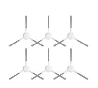 Pièce De Rechange For Brosse Latérale, Compatible Avec Dreame, X30 Ultra X30 X30 Pro D20 Ultra L10S Ultra S10 S10 Pro S20 S30, Accessoires For Aspirateur Robot(6pcs white)
