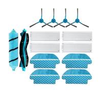 Pièce de rechange for filtre Hepa, brosse latérale principale d'aspirateur, Compatible avec Conga 3290 3390 3490 3590 3690 3790 3890 Ultra Titanium Vital(Set 22-14 pcs)