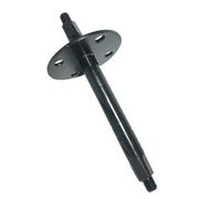 Pièce de rechange for pédale de vélo d'exercice, axe de roue central for entraîneur de vélo, 3 tailles, métal noir(17mmx180mm)