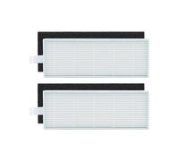 Pièce De Rechange For Robot, Compatible Avec ILIFE, Éponge + Filtres A4s A6 A4 A40 DN621, Filtre HEPA, Accessoire For Aspirateur(2pcs)