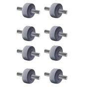 Pièce De Rechange For Roue À Brosse Et Roulette D'aspirateur(8pcs)