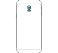 Pièce de rechange Module de caméra arrière avec câble flexible pour Samsung Galaxy J3 2017