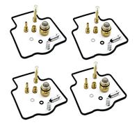 Pièce de rechange pour carburateur For ZX400 ZRX400 ZRX400R 89-99 Kits de réparation de carburateur Principaux jets lents SLOAT Valve de flotte Carb Reconstruction Pièces 4 Ensembles Zx zrx 400